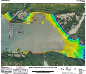 Tsunami inundation maps of Port Valdez