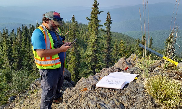Mineral Resources bedrock mapping in Yukon-Tanana Uplands area