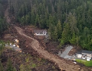 Sitka, Alaska landslide